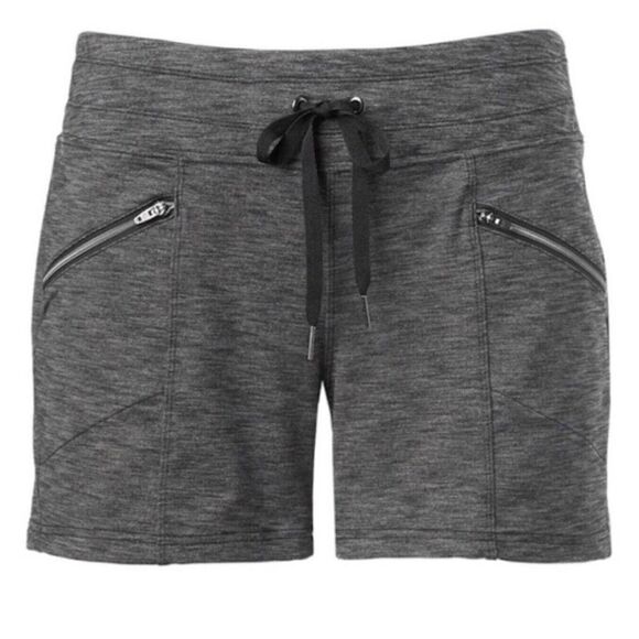 Athleta grey zipper front shirt size small - Picture 2 of 10